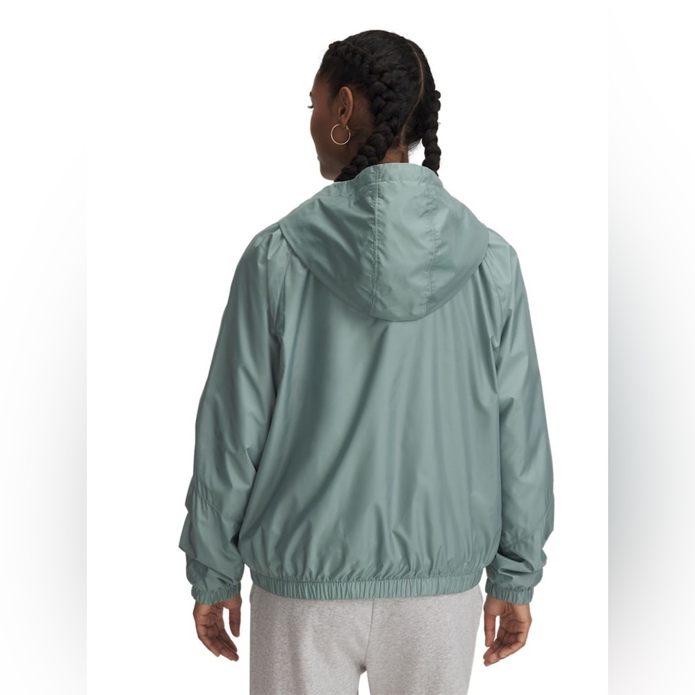 🌟3 for $30🌟 | NWOT | Pink Rose | Hooded Windbreaker | Sage | L